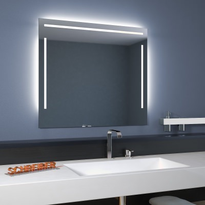 Energieffizienter LED-Badspiegel Linea