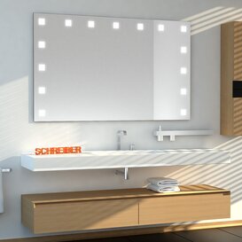 Badezimmerspiegel CARRE TS1 LEDplus