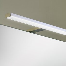 LED Spiegelleuchte Esta-100 (neutralwei) + Spiegel