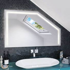 LED Spiegel mit Schräge Comfort TS LEDplus