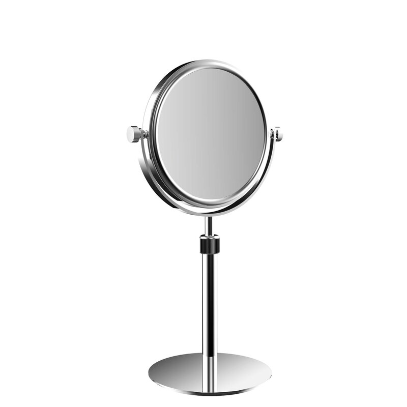 Kosmetikspiegel rund 3-fach, 152 mm, hhenverstellbar