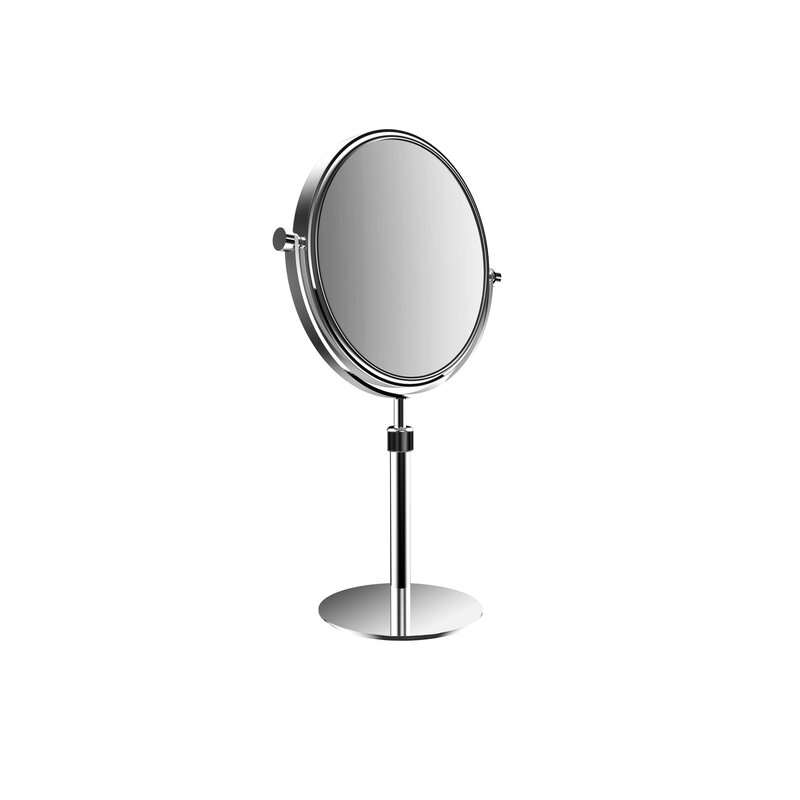 Kosmetikspiegel rund 3-fach, 201 mm, hhenverstellbar