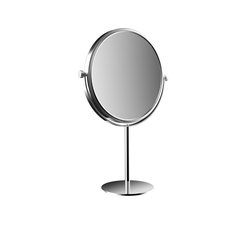Kosmetikspiegel rund 3-fach - 229 mm Durchmesser, Stellspiegel