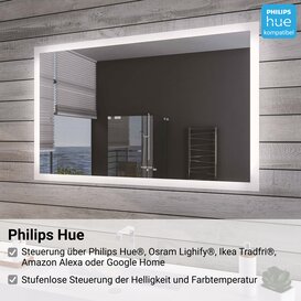 LED Badspiegel Philips Hue kompatibel NUBIA 4S...