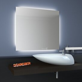 1A 60 x 60 cm BxH Spiegel mit umlaufender LED...